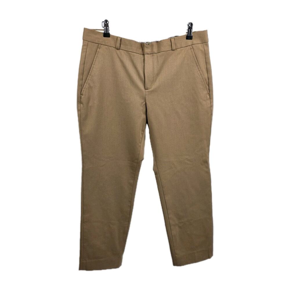 Banana Republic Ryan Trousers Size 12 Petite Tan